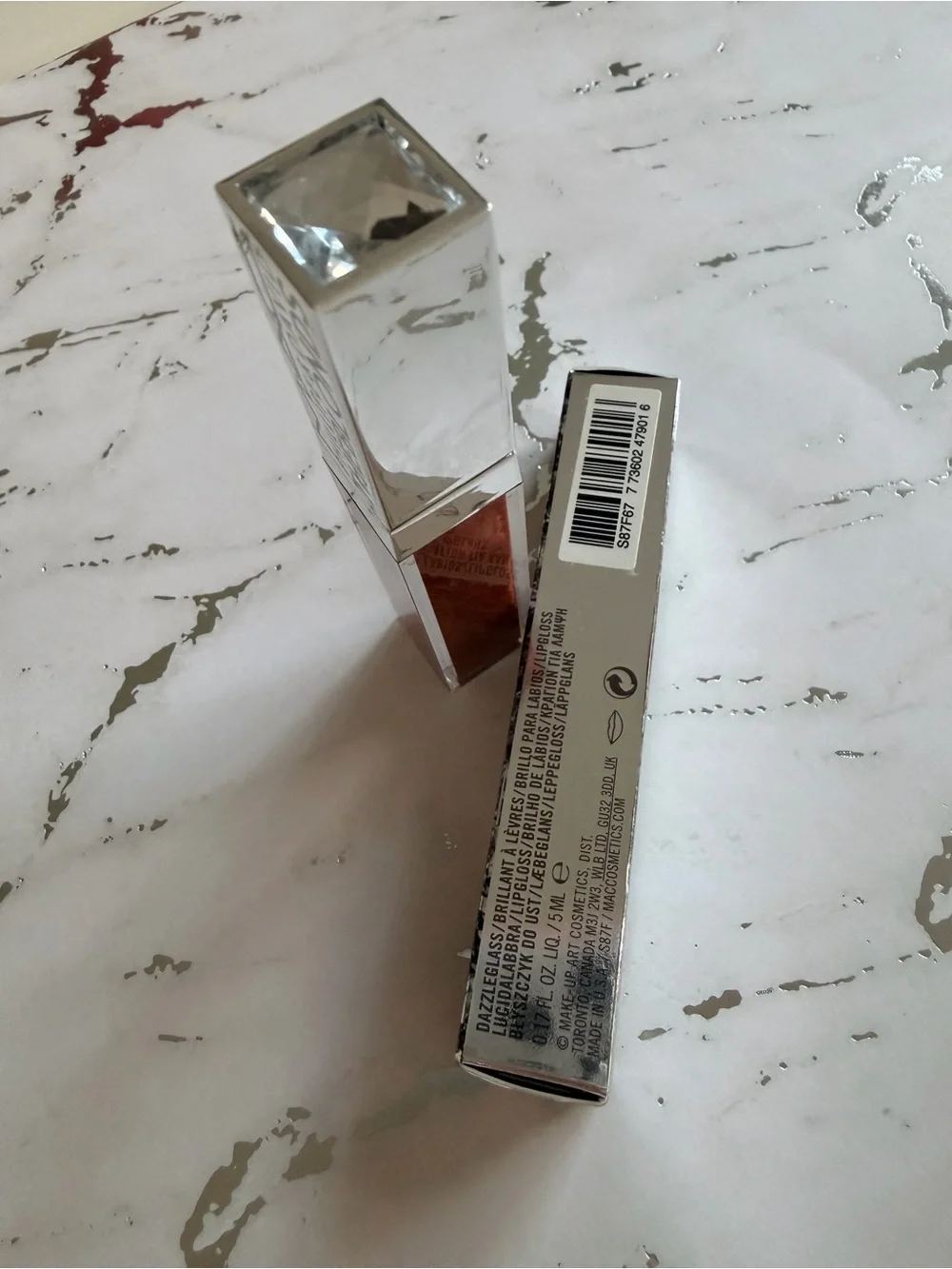 NIB MAC Cosmetics Phillip & David LE Lip Gloss in  Fifitheblond